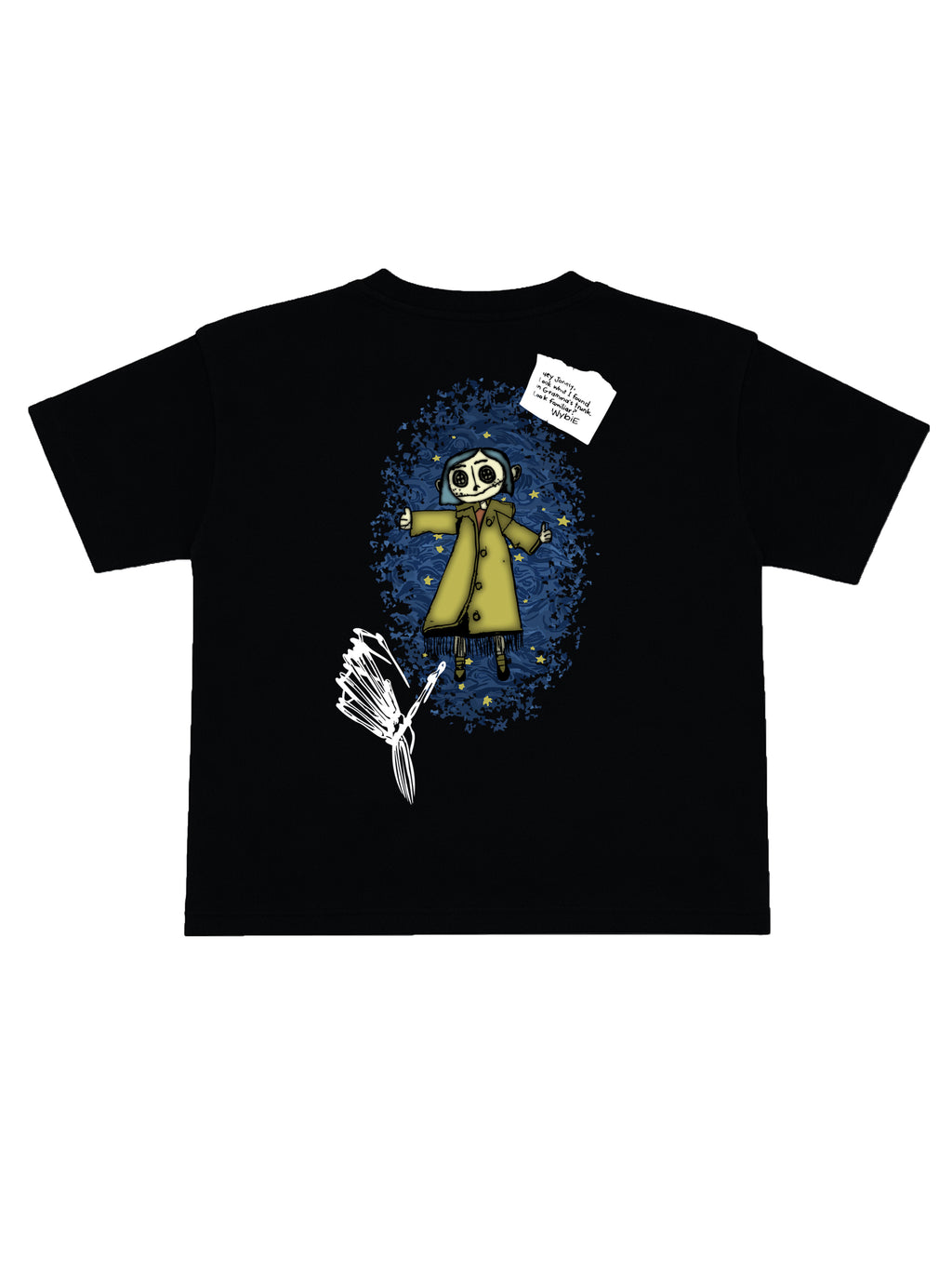 Coraline y la puerta secreta - BOXY  T-SHIRT
