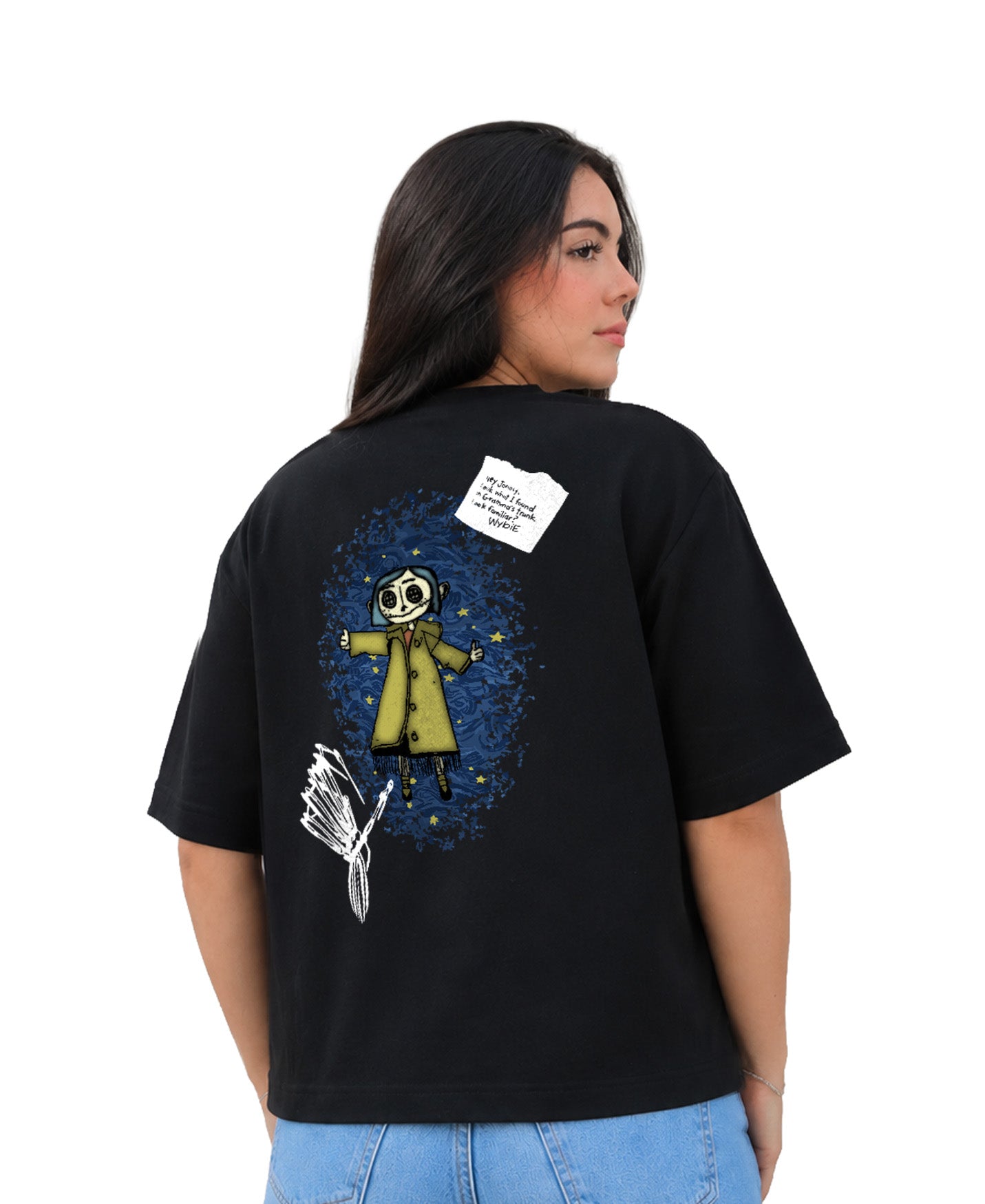 Coraline y la puerta secreta - BOXY  T-SHIRT